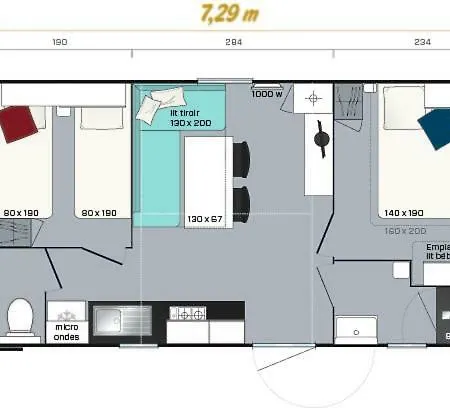 Des Drouilhedes 营地 3*