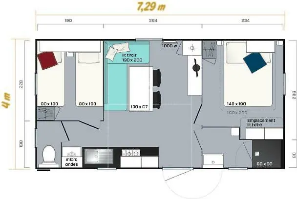 Des Drouilhèdes Camping 3*